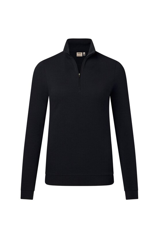 HAKRO Damen Zip-Longsleeve Piqué MIKRALINAR® ECO NO. 335