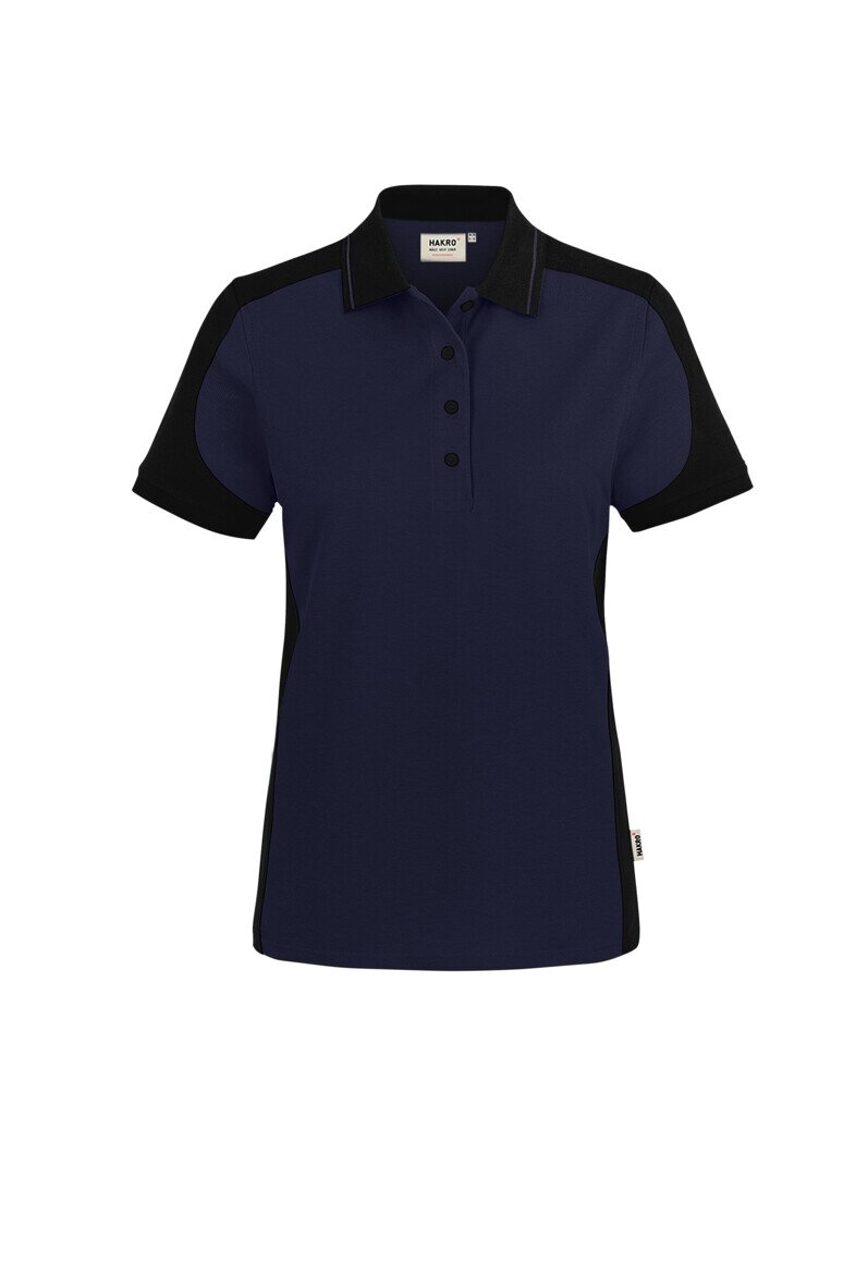 HAKRO Damen Poloshirt Contrast MIKRALINAR® ECO NO. 339