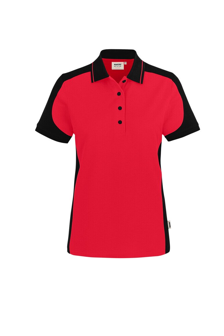 HAKRO Damen Poloshirt Contrast MIKRALINAR® ECO NO. 339