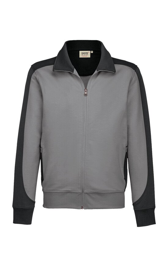 HAKRO Sweatjacke Contrast Mikralinar® NO. 477