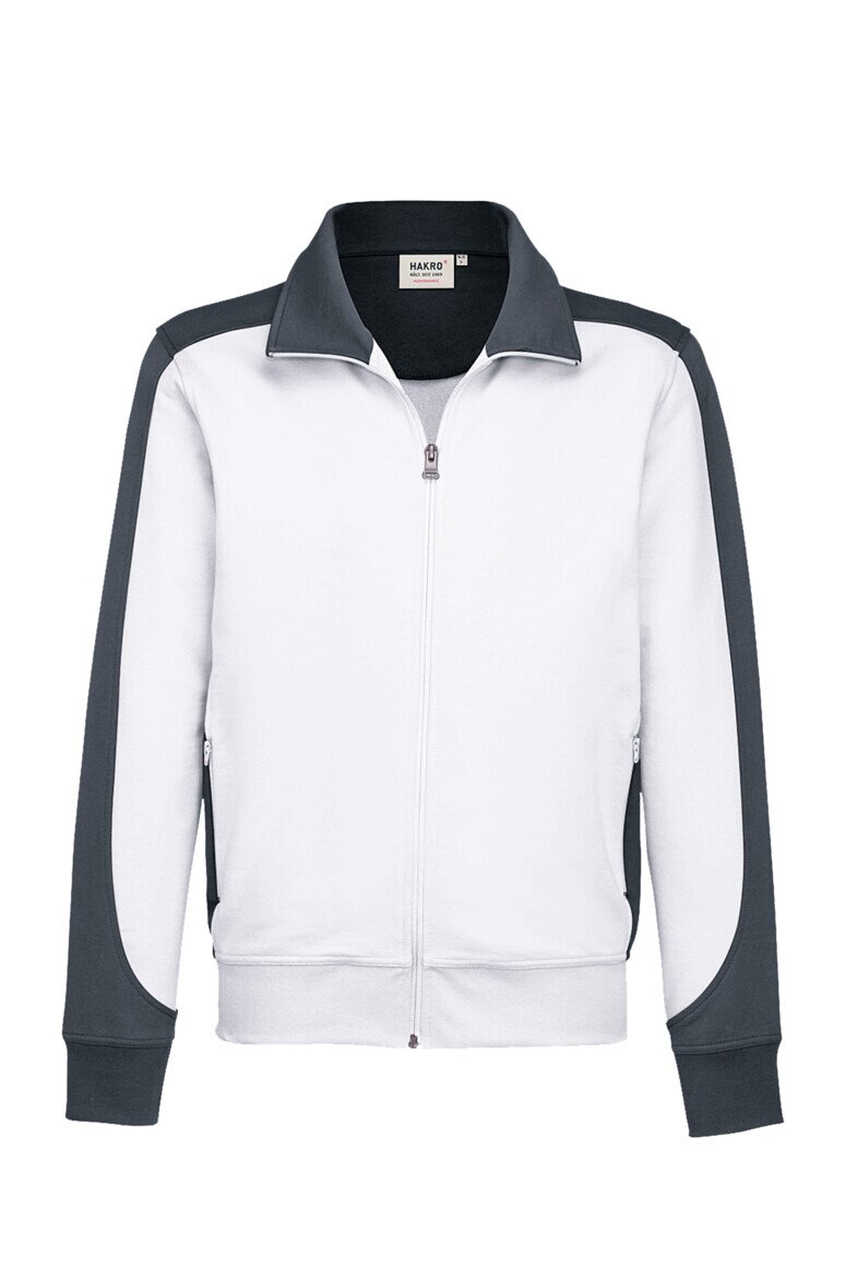 HAKRO Sweatjacke Contrast Mikralinar® NO. 477