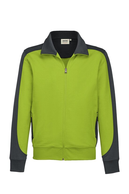 HAKRO Sweatjacke Contrast Mikralinar® NO. 477