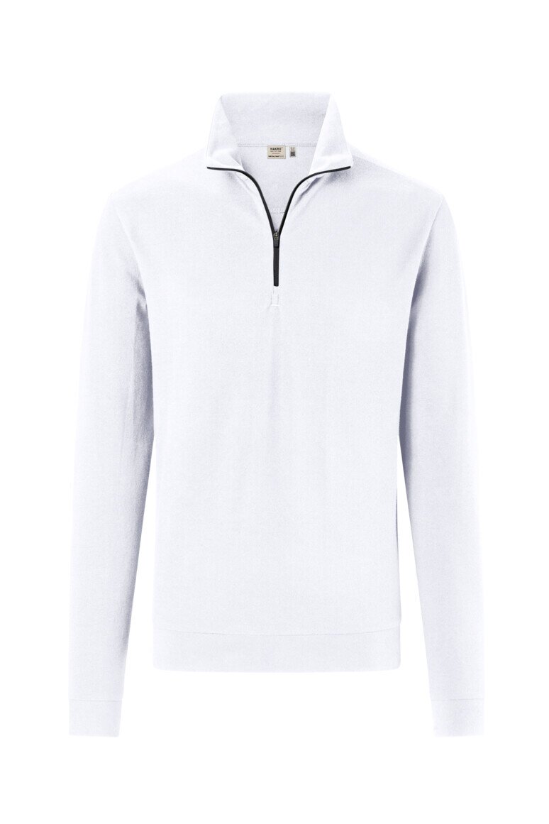 HAKRO Zip-Longsleeve Piqué MIKRALINAR® ECO NO. 535