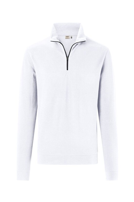 HAKRO Zip-Longsleeve Piqué MIKRALINAR® ECO NO. 535