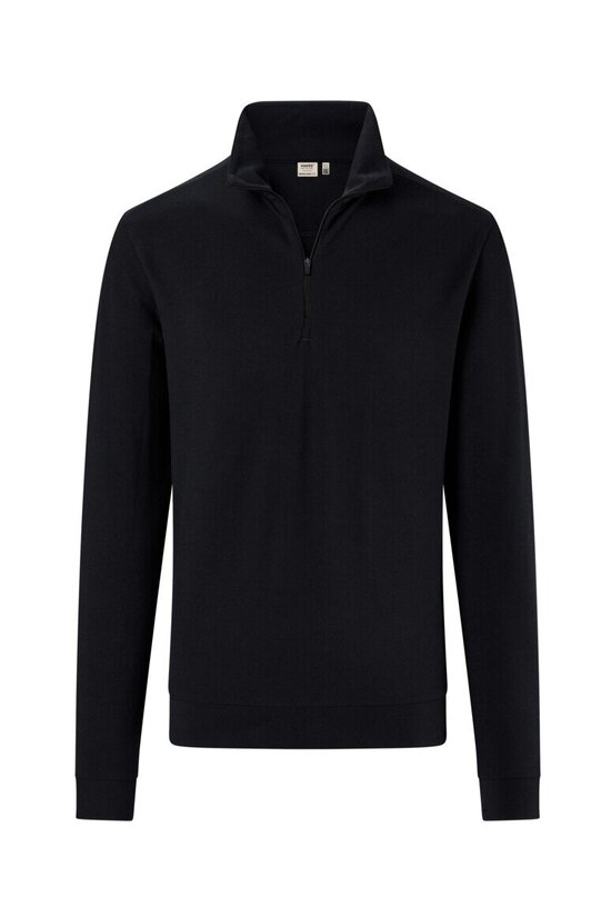 HAKRO Zip-Longsleeve Piqué MIKRALINAR® ECO NO. 535