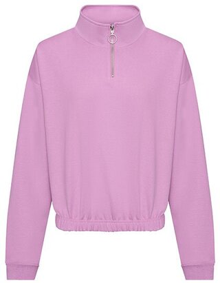 JH037 Women´s Cropped 1/4 Zip Sweat