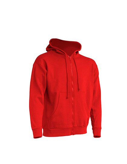 Zipped Hooded Sweater