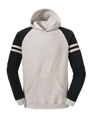 JZ97CR0 JERZEES Nublend® Varsity Colour-Block Hooded Sweatshirt
