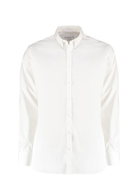 Slim Fit Stretch Oxford Shirt Long Sleeve
