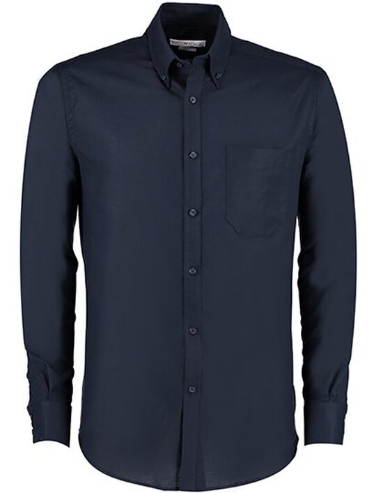 Slim Fit Workwear Oxford Shirt Long Sleeve