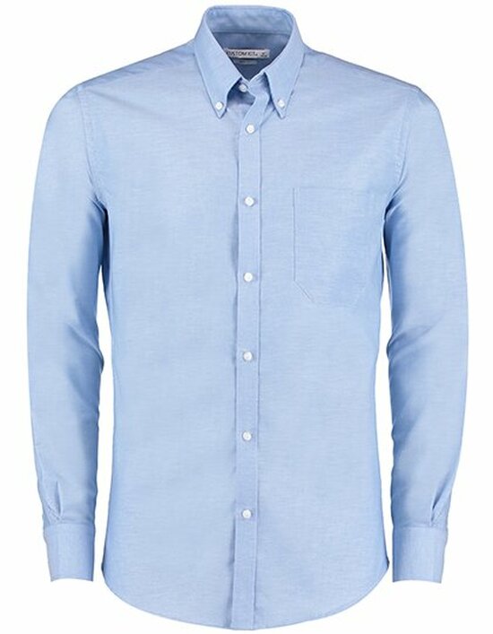 Slim Fit Workwear Oxford Shirt Long Sleeve