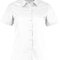 Women`s Tailored Fit Poplin Shirt Short Sleeve
