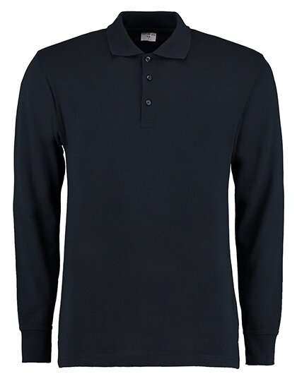 Men`s Classic Fit Piqué Polo Shirt Long Sleeve
