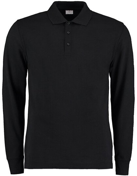 Men`s Classic Fit Piqué Polo Shirt Long Sleeve