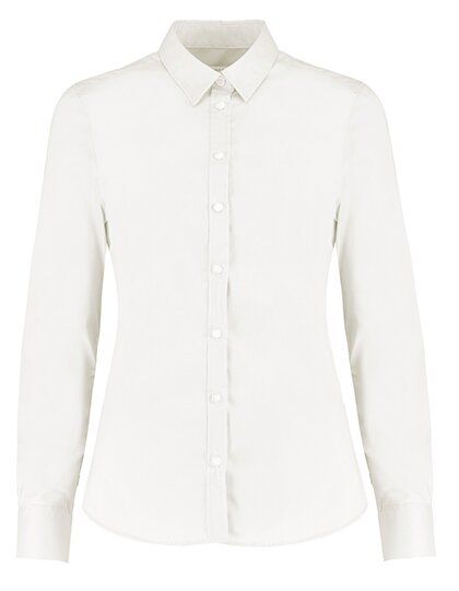 Ladies` Tailored Fit Stretch Oxford Shirt Long Sleeve