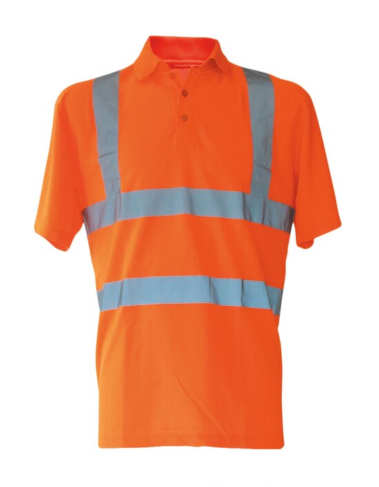 Hi-Viz Polo Shirt Basic EN ISO 20471