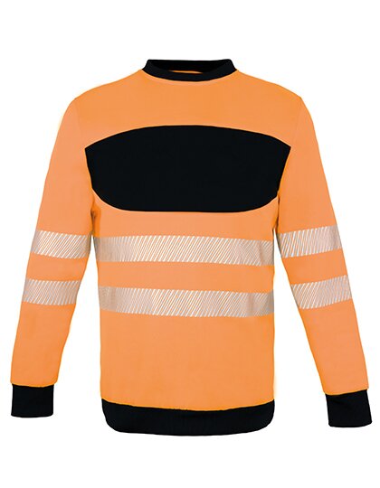 KX1001 EOS Hi-Vis Workwear Sweatshirt With Printing Area