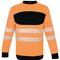 KX1001 EOS Hi-Vis Workwear Sweatshirt With Printing Area