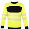 KX1001 EOS Hi-Vis Workwear Sweatshirt With Printing Area