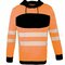 KX1002 EOS Hi-Vis Workwear Hoody With Printing Area