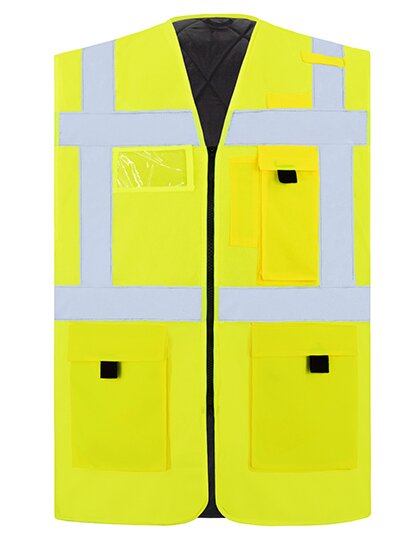 KX165 Korntex Padded Comfort Executive Safety Vest Wismar CO² Neutral