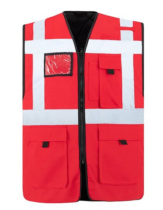 KX165 Korntex Padded Comfort Executive Safety Vest Wismar CO² Neutral