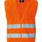 Hi-Vis Safety Vest Cologne With Front Zipper