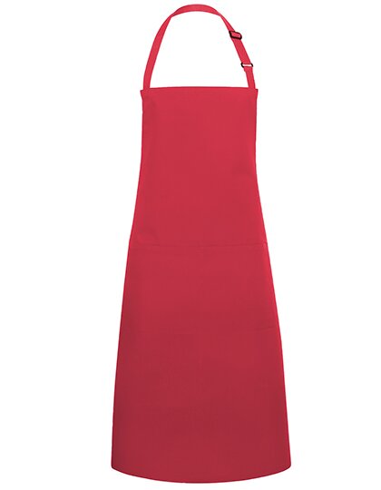 Latzschürze Basic mit Tasche und Schnalle