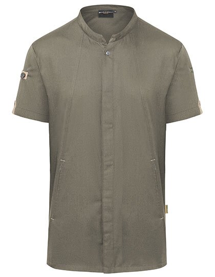 KY052 Kurzarm Kochjacke Green-Generation