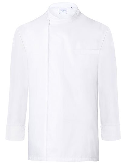 Langarm Überwurf-Kochhemd Basic