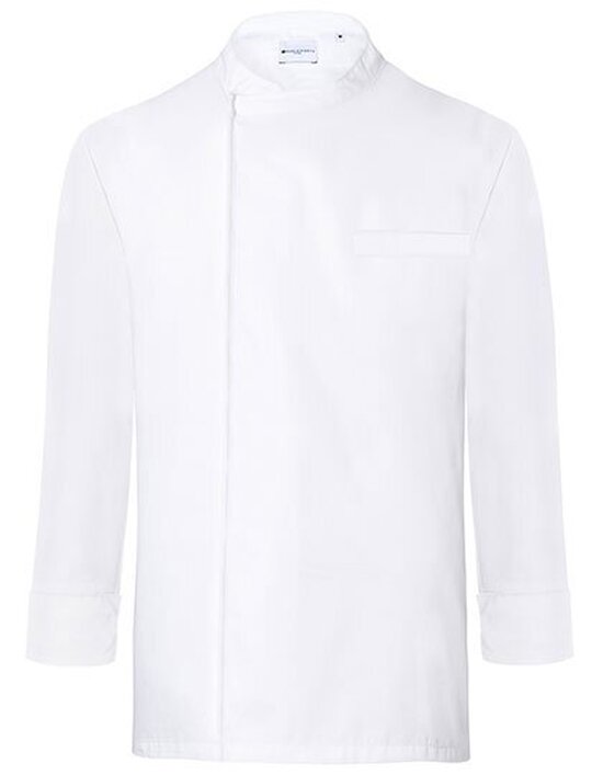 Langarm Überwurf-Kochhemd Basic