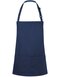 Kurze Latzschürze Basic mit Schnalle und Tasche