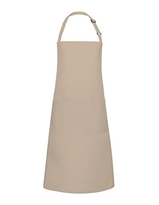 KY133 Karlowsky Übergrößen Latzschürze Basic mit Schnalle und Tasche