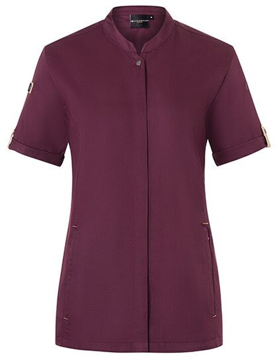 KY135 Karlowsky Damenkochjacke Green-Generation Kurzarm