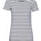 Women`s Round Neck Striped T-Shirt Miles