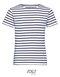 Kids` Round Neck Striped T-Shirt Miles