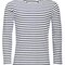 Men`s Long Sleeve Striped T-Shirt Marine