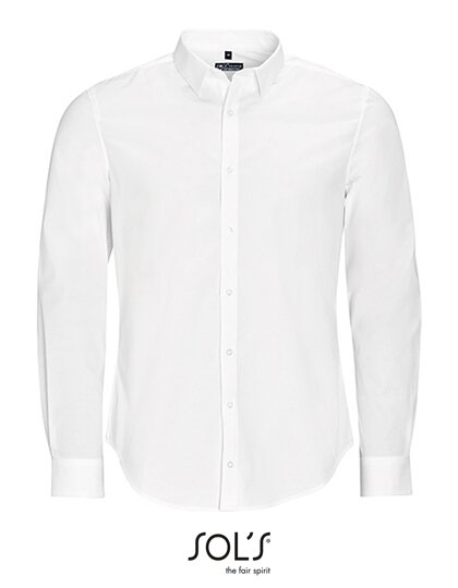 Men`s Long Sleeve Stretch Shirt Blake