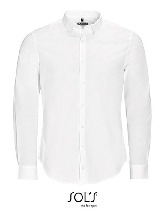 Men`s Long Sleeve Stretch Shirt Blake