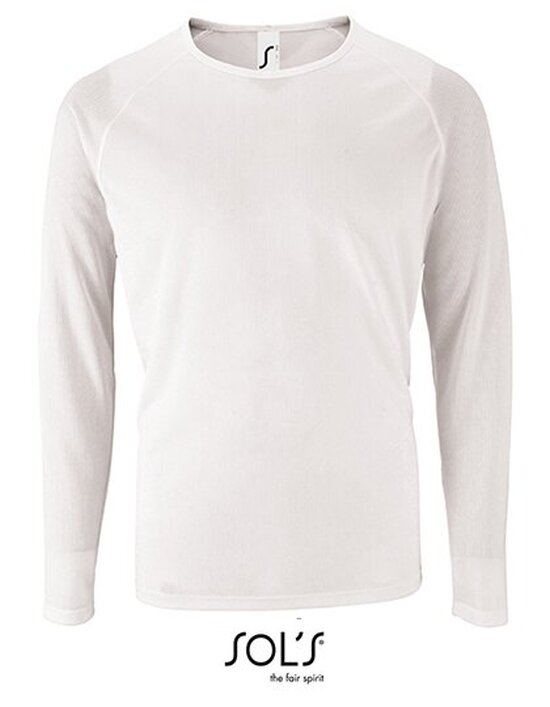Men`s Long-Sleeve Sports T-Shirt Sporty
