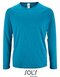Men`s Long-Sleeve Sports T-Shirt Sporty