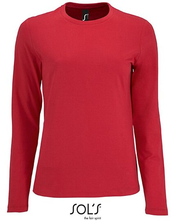 Women`s Long-Sleeve T-Shirt Imperial