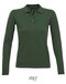 Women`s Long-Sleeve Piqué Polo Shirt Perfect