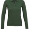 Women`s Long-Sleeve Piqué Polo Shirt Perfect