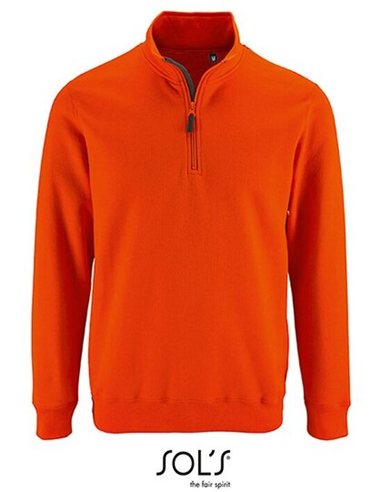 Men`s Zip High Collar Sweatshirt Stan