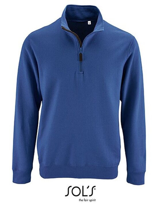 Men`s Zip High Collar Sweatshirt Stan