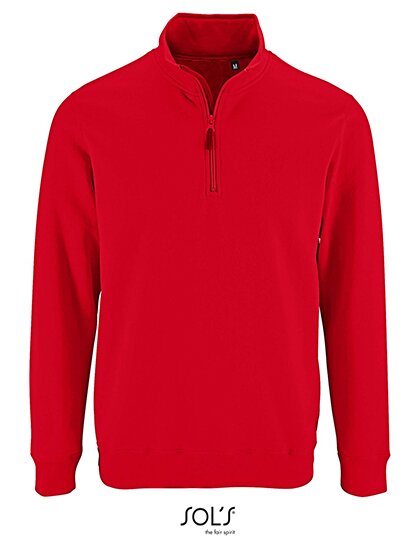 Men`s Zip High Collar Sweatshirt Stan