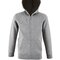 Kids` Zip Hoodie Stone
