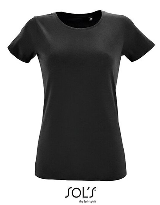 Women`s Round Neck Fitted T-Shirt Regent