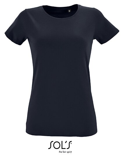 Women`s Round Neck Fitted T-Shirt Regent